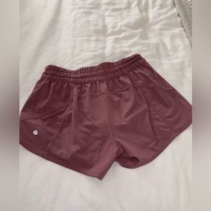 Lululemon Mauve Tracker Shorts